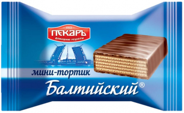 Торт-МИНИ Балтийский ваф, глазир 500г/8шт