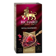 Чай фруктовый Richard Royal Raspberry в пакетиках 1,5 г х 25 шт