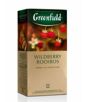Чай Greenfield Wildberry Rooibos, (Вайлдберри Ройбос) 25 пак.