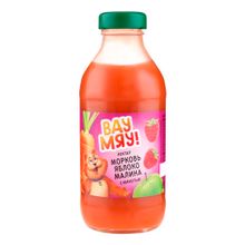 Нектар ВауМяу морковь-яблоко-малина восстановленный 330 мл