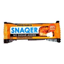 Батончик BombBar Snaq Fabriq Snaqer протеиновый арахис-карамель 50 г