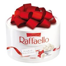 Конфеты вафельные Raffaello Тортик с цельным миндальным орехом в кокосовой обсыпке 200 г