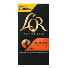 Кофе L'OR Espresso Delizioso молотый в капсулах 5,2 г х 10 шт