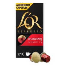 Кофе L'OR Espresso Splendente натуральный жареный молотый в капсулах 5,2 г х 10 шт