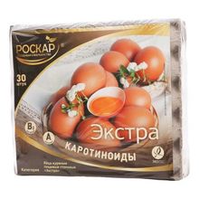 Яйцо Экстра Роскар куриное СО 30 шт