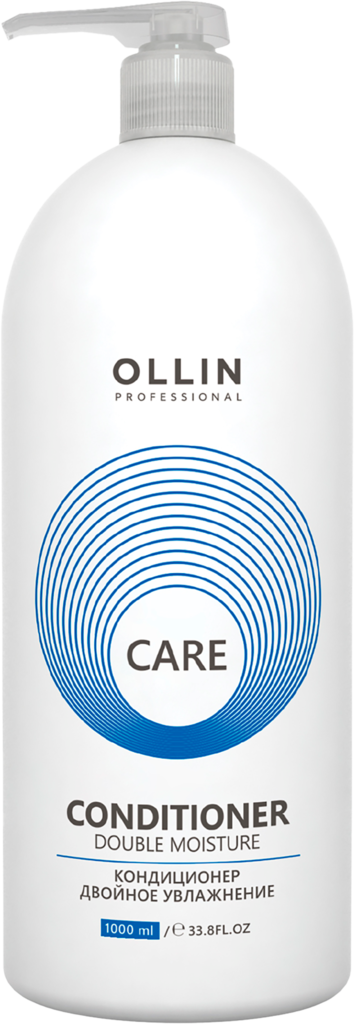 Кондиционер для волос OLLIN Care двойное увлажнение, 1л (Россия, 1000 мл)