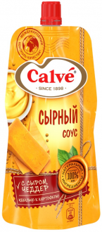 Соус CALVE Сырный, на основе растительных масел 25%, 230г (Россия, 230 г)