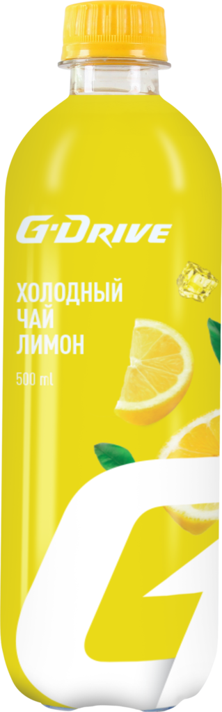 Напиток G-DRIVE Чай черный Лимон, 0.5л (Россия, 0.5 L)