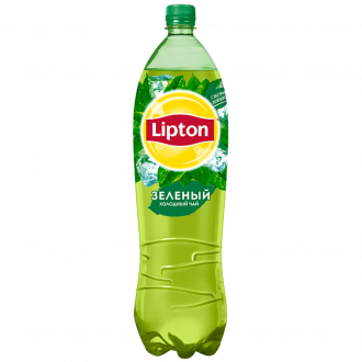 Напиток LIPTON Холодный зеленый чай негазированный, 1.5л (Россия, 1.5 L)