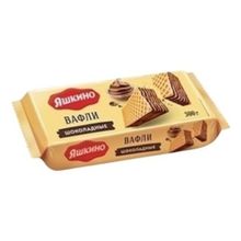 Вафли Яшкино Шоколадные 300 г