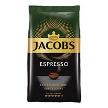 Кофе Jacobs Espresso смесь арабики и робусты в зернах 1 кг