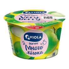 Йогурт Viola с зеленым яблоком 2,6% 180 г