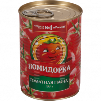 Паста томатная ПОМИДОРКА, 380г (Россия, 380 г)
