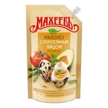 Майонез Махеевъ с перепелиным яйцом 67% 380 г