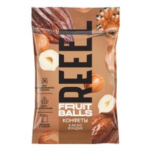 Конфеты фруктовые Reeel Какао-фундук-финик 50 г