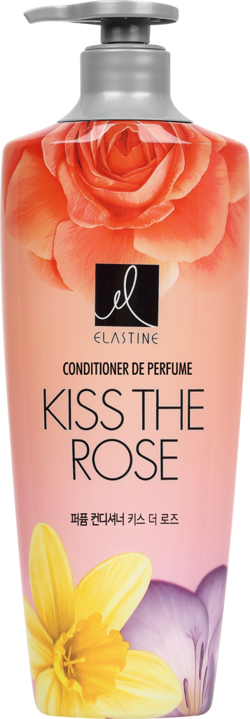 Кондиционер для волос ELASTINE Perfume Kiss the rose, 600мл (Корея, 600 мл)