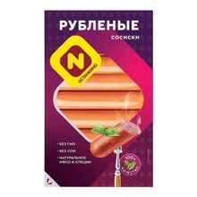 Сосиски Останкино Рубленые вареные 360 г