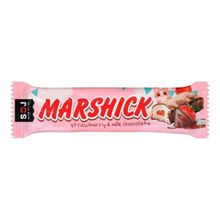 Батончик Soj Marshmallow шоколадный с клубничной начинкой 30 г