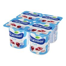 Йогуртный продукт Нежный вишня 1,2% БЗМЖ 100 г