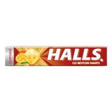 Леденцы Halls манго 25 г