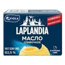 Сладкосливочное масло Laplandia несоленое 82,5% 180 г