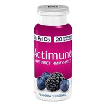 Кисломолочный напиток Actimuno черника-ежевика 1,5% 95 мл