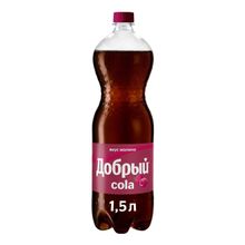 Газированный напиток Добрый Cola малина 1,5 л
