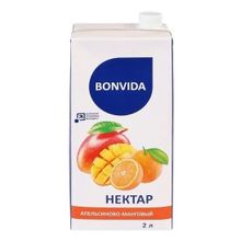 Нектар Bonvida апельсин-манго 2 л