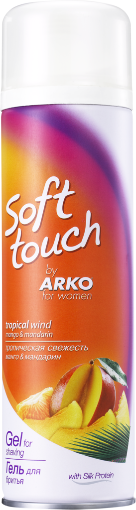 Гель для бритья женский ARKO Soft Touch Тропическая свежесть, 200мл (Турция)