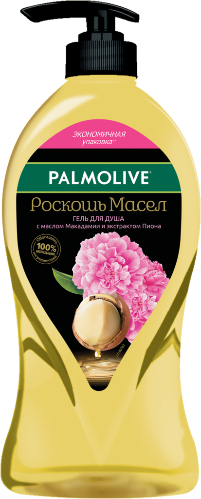 Гель для душа PALMOLIVE Роскошь масел с маслом макадамии и экстрактом пиона, 750мл (Турция, 750 мл)