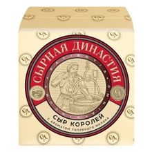 Сыр полутвёрдый Сырная Династия Королей с ароматом топлёного молока 50% БЗМЖ ~6 кг