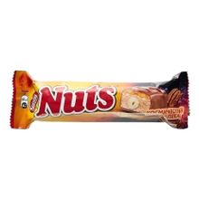 Батончик Nuts Космический пекан шоколадный с фундуком и арахисом 60 г