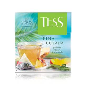 Чай зеленый TESS Pina Coladа, 20пир (Россия, 20 пир)
