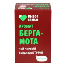 Чай черный Выбор Семьи с ароматом бергамота листовой 100 г