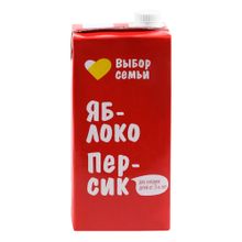 Нектар Выбор Семьи яблочно-персиковый 950 мл