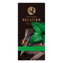 Шоколад Mathieu Belatier темный с крошкой со вкусом мяты 100 г