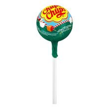 Карамель Chupa Chups со вкусами мандарина, ванили и мяты, яблока и карамели 12 г