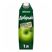 Сок Добрый яблоко концентрированный 1 л