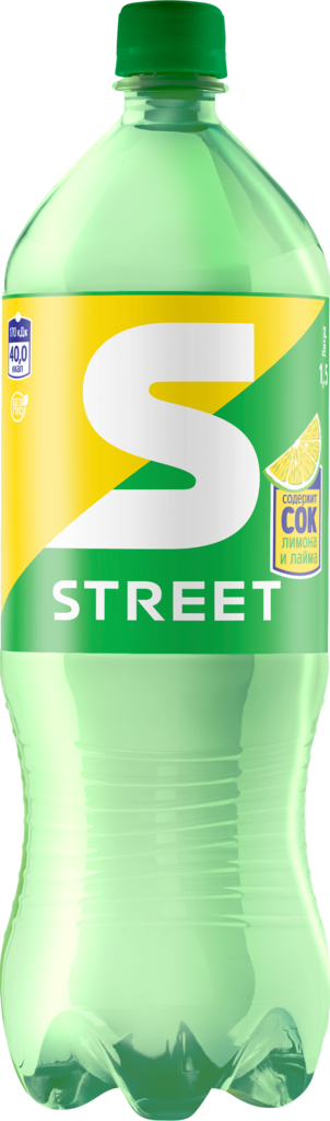 Напиток STREET сильногазированный, 1.5л (Россия, 1.5 L)