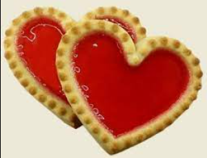 Печенье-варенье ванильное с ароматом вишни (сердце) 2,6кг