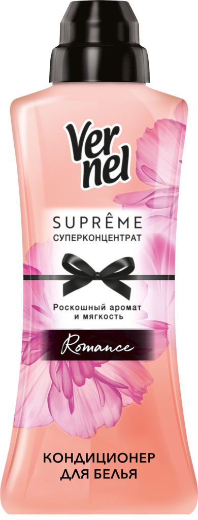 Кондиционер для белья VERNEL Supreme Romance, 1.2л (Россия, 1200 мл)