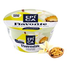 Творожок Epica Flavorite с грушей ванилью и грецким орехом 8% 130 г