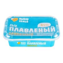 Сыр плавленый Выбор Семьи 45% БЗМЖ 180 г