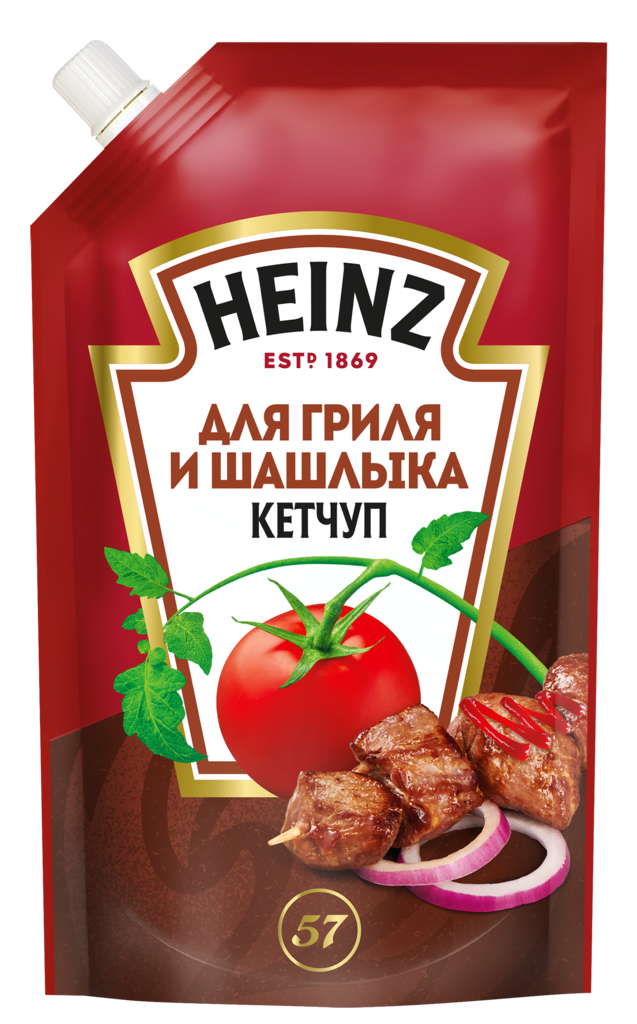 Кетчуп HEINZ Для гриля и шашлыка, 320г (Россия, 320 г)