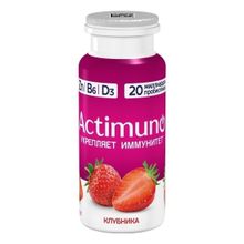 Кисломолочный напиток Actimuno клубника 1,5% 95 мл