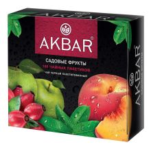 Чай черный Akbar Садовые фрукты 1,5 г х 100 шт