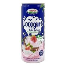 Растительный напиток Nawon с кокосовым молоком и вкусом клубники 250 мл