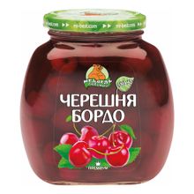 Черешня Медведь Любимый Бордо в сиропе 580 мл