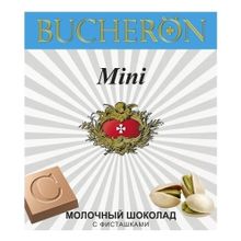 Шоколад Bucheron Mini молочный с фисташками 40 г