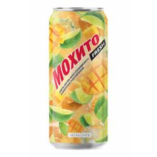 Газированный напиток Мохито Fresh манго освежающий 450 мл